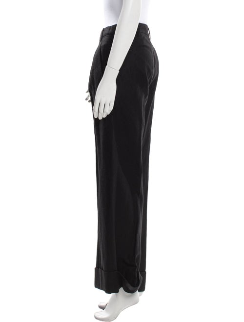 Ann Demeulemeester Virgin Wool Wide Leg Pants