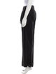 Ann Demeulemeester Virgin Wool Wide Leg Pants