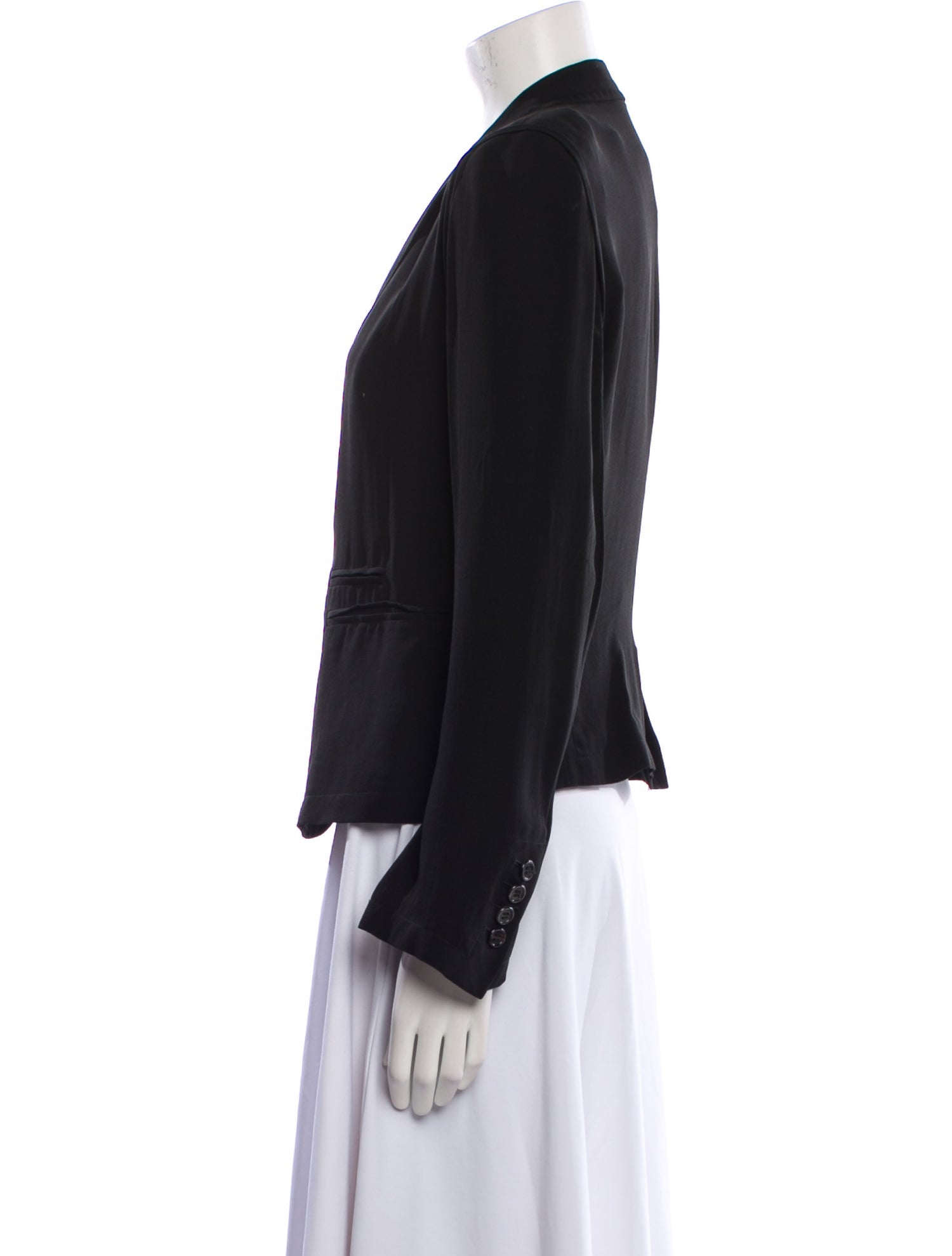 Ann Demeulemeester Silk Blazer