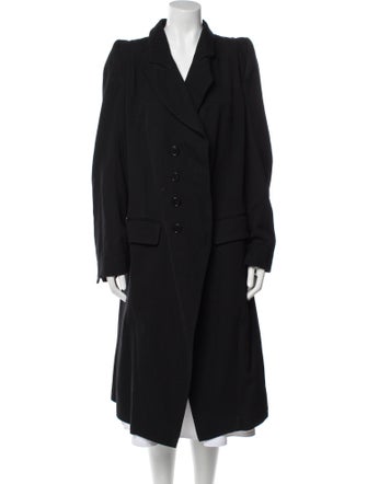 Ann Demeulemeester Virgin Wool Trench Coat