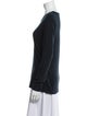 Ann Demeulemeester Scoop Neck Long Sleeve Sweatshirt