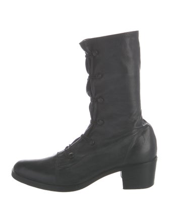 Ann Demeulemeester Leather Boots