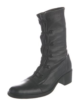Ann Demeulemeester Leather Boots