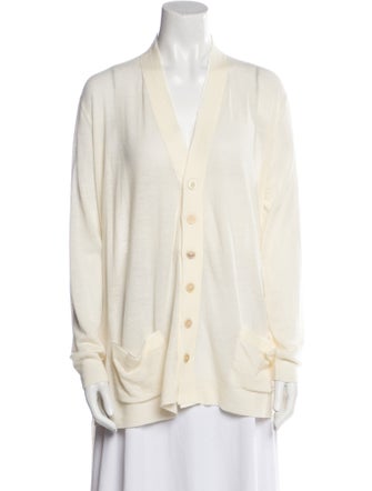 Ann Demeulemeester Wool V-Neck Sweater