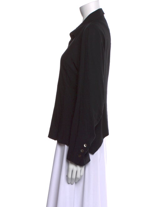 Ann Demeulemeester Long Sleeve Button-Up Top