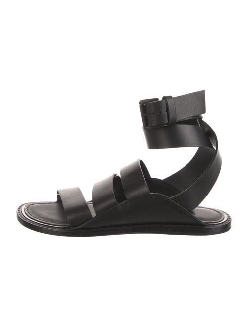 Ann Demeulemeester Leather Gladiator Sandals
