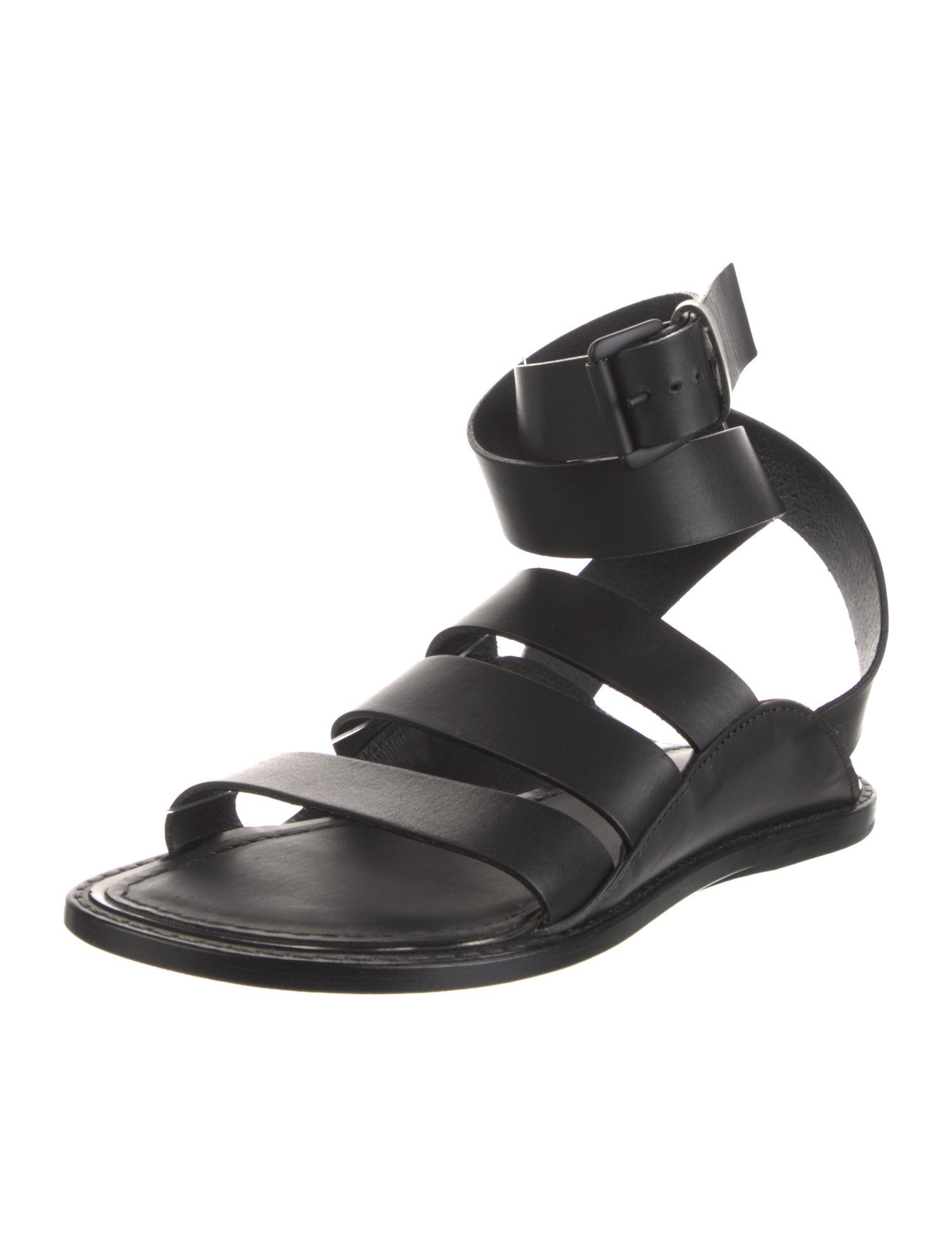 Ann Demeulemeester Leather Gladiator Sandals