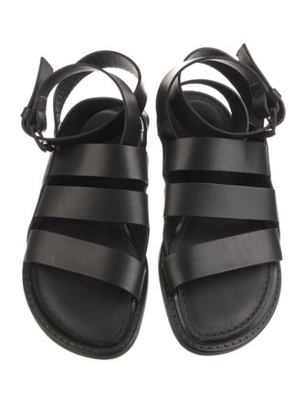 Ann Demeulemeester Leather Gladiator Sandals