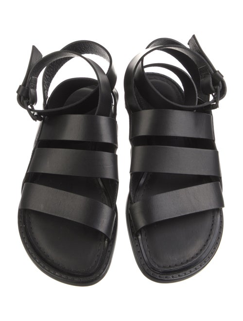 Ann Demeulemeester Leather Gladiator Sandals