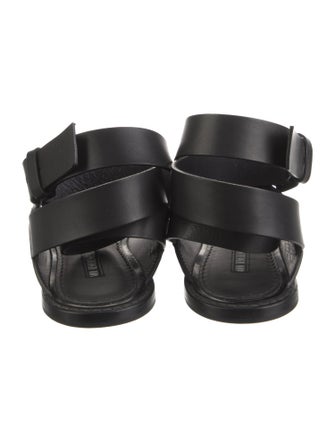 Ann Demeulemeester Leather Gladiator Sandals