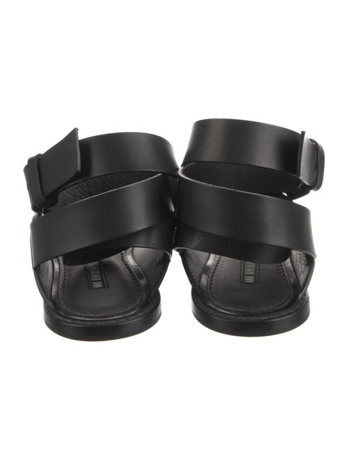 Ann Demeulemeester Leather Gladiator Sandals