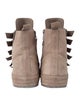 Ann Demeulemeester Suede Hiking Boots