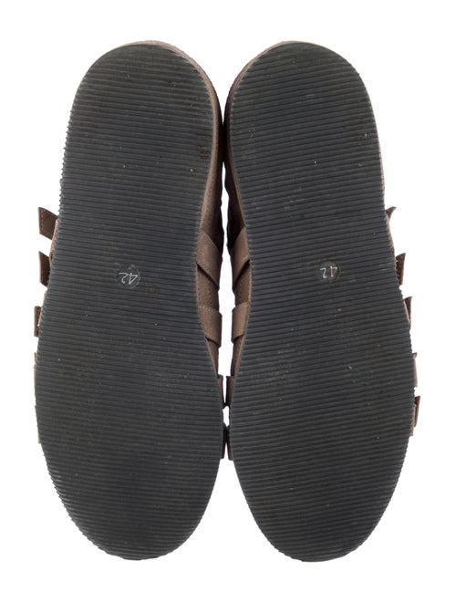 Ann Demeulemeester Suede Hiking Boots