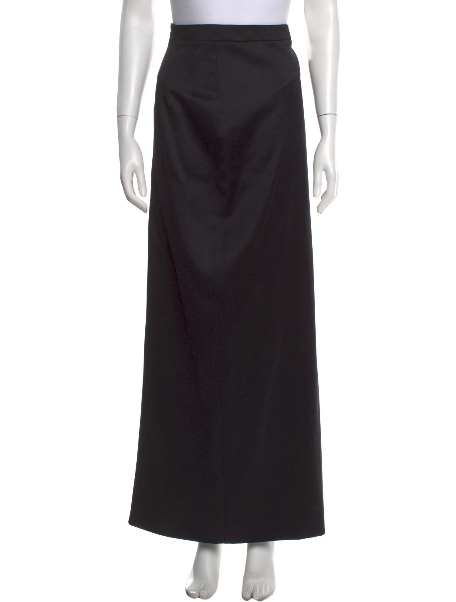 Ann Demeulemeester Virgin Wool Long Skirt