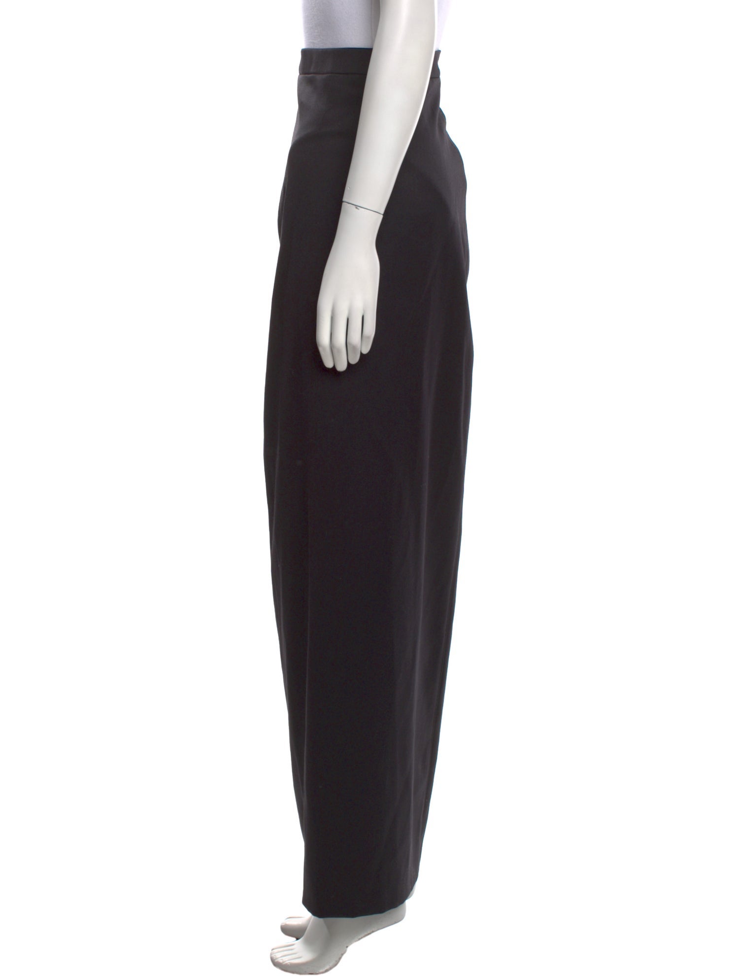 Ann Demeulemeester Virgin Wool Long Skirt
