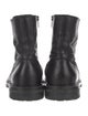 Ann Demeulemeester Leather Combat Boots
