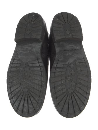 Ann Demeulemeester Leather Combat Boots