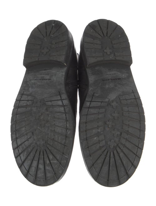 Ann Demeulemeester Leather Combat Boots