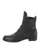 Ann Demeulemeester Leather Lace-Up Boots