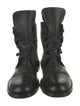 Ann Demeulemeester Leather Lace-Up Boots