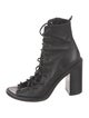 Ann Demeulemeester Leather Lace-Up Boots