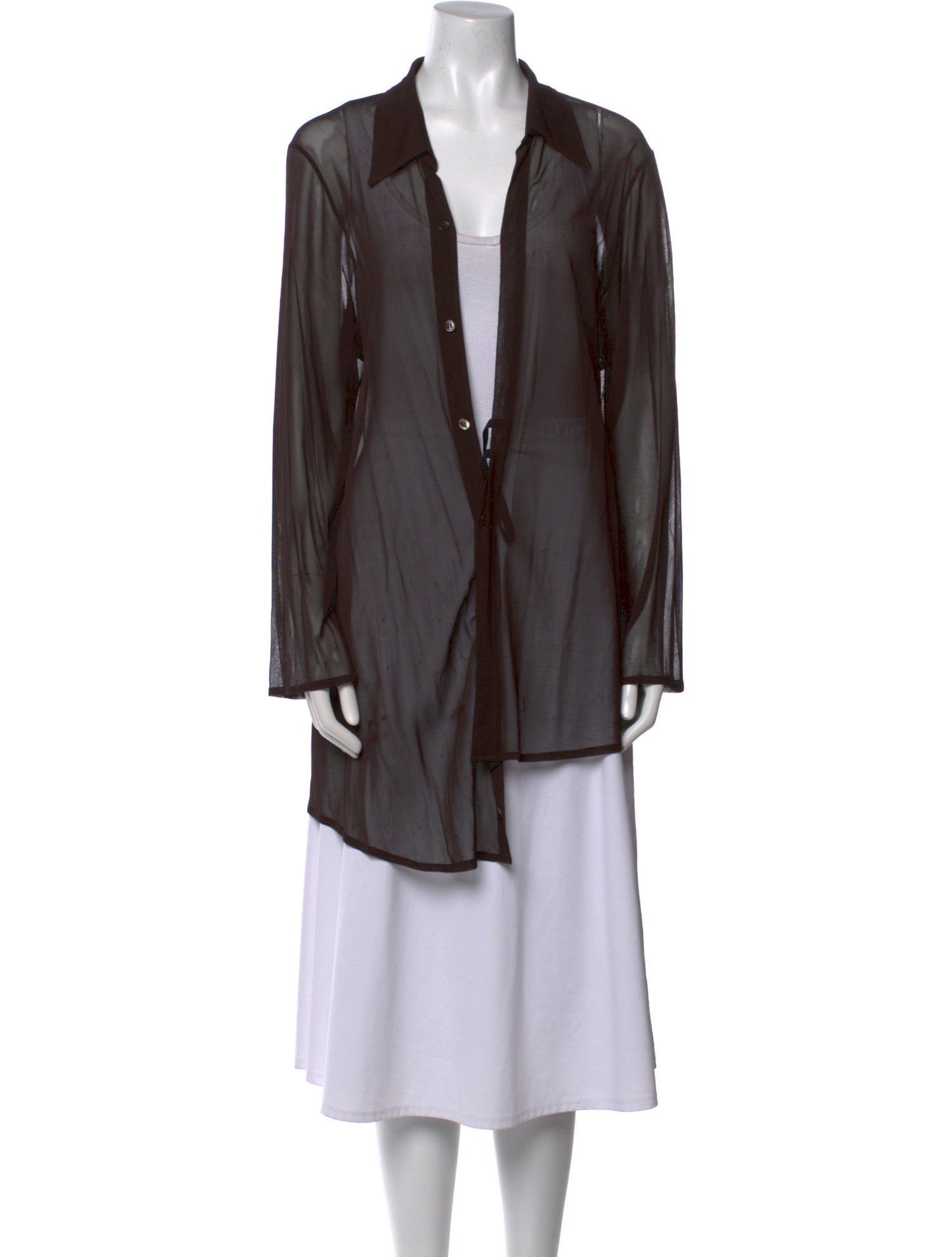 Ann Demeulemeester Vintage V-Neck Tunic