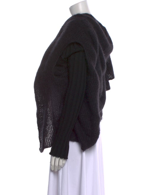 Ann Demeulemeester Mohair Open Front Sweater