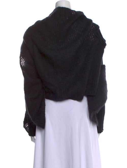 Ann Demeulemeester Mohair Open Front Sweater