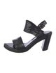Ann Demeulemeester Leather Slingback Sandals
