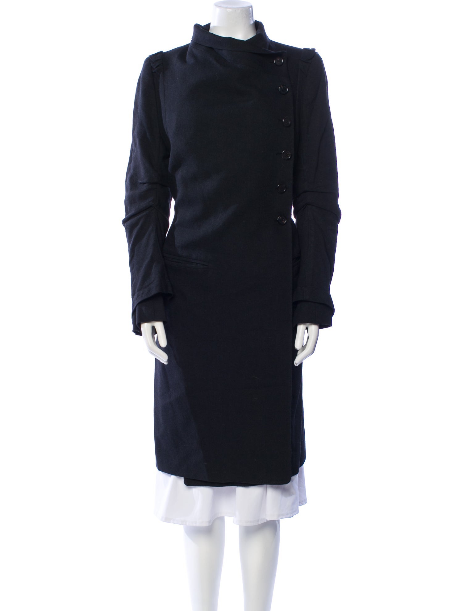 Ann Demeulemeester Wool Coat