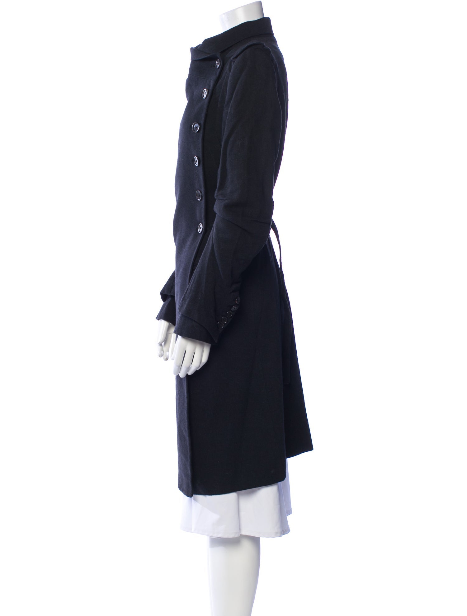 Ann Demeulemeester Wool Coat