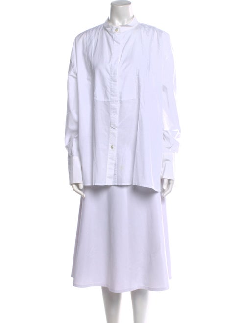 Ann Demeulemeester Mock Neck Long Sleeve Tunic