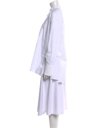 Ann Demeulemeester Mock Neck Long Sleeve Tunic