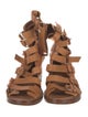 Ann Demeulemeester Leather Gladiator Sandals