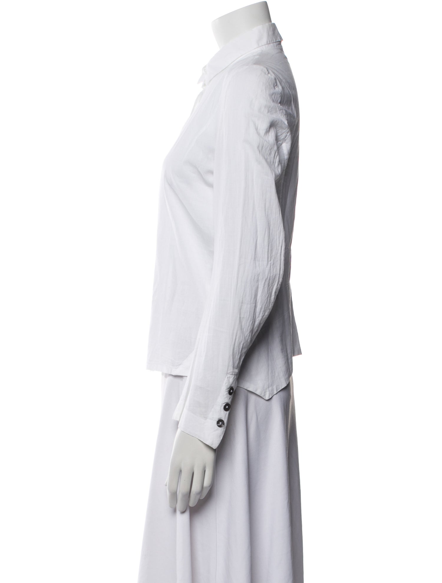 Ann Demeulemeester Vintage 2000's Button-Up Top