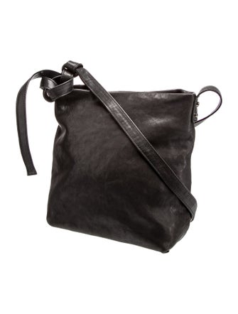 Ann Demeulemeester Leather Messenger Bag