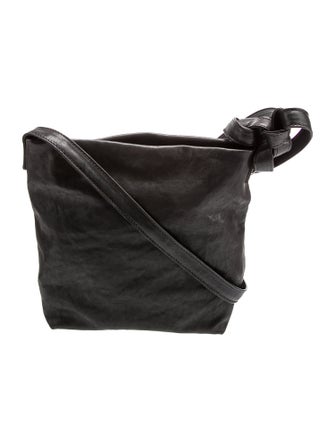 Ann Demeulemeester Leather Messenger Bag