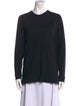 Ann Demeulemeester Crew Neck Long Sleeve Sweatshirt
