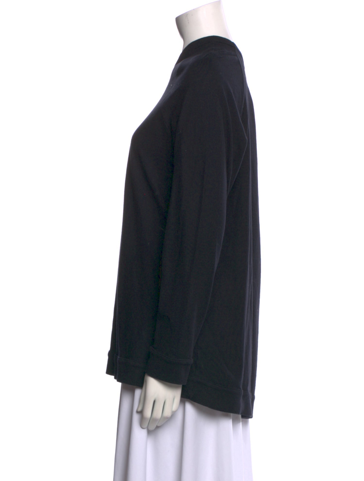 Ann Demeulemeester Crew Neck Long Sleeve Sweatshirt