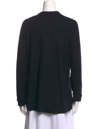 Ann Demeulemeester Crew Neck Long Sleeve Sweatshirt