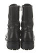 Ann Demeulemeester Leather Combat Boots
