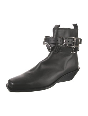 Ann Demeulemeester Leather Boots