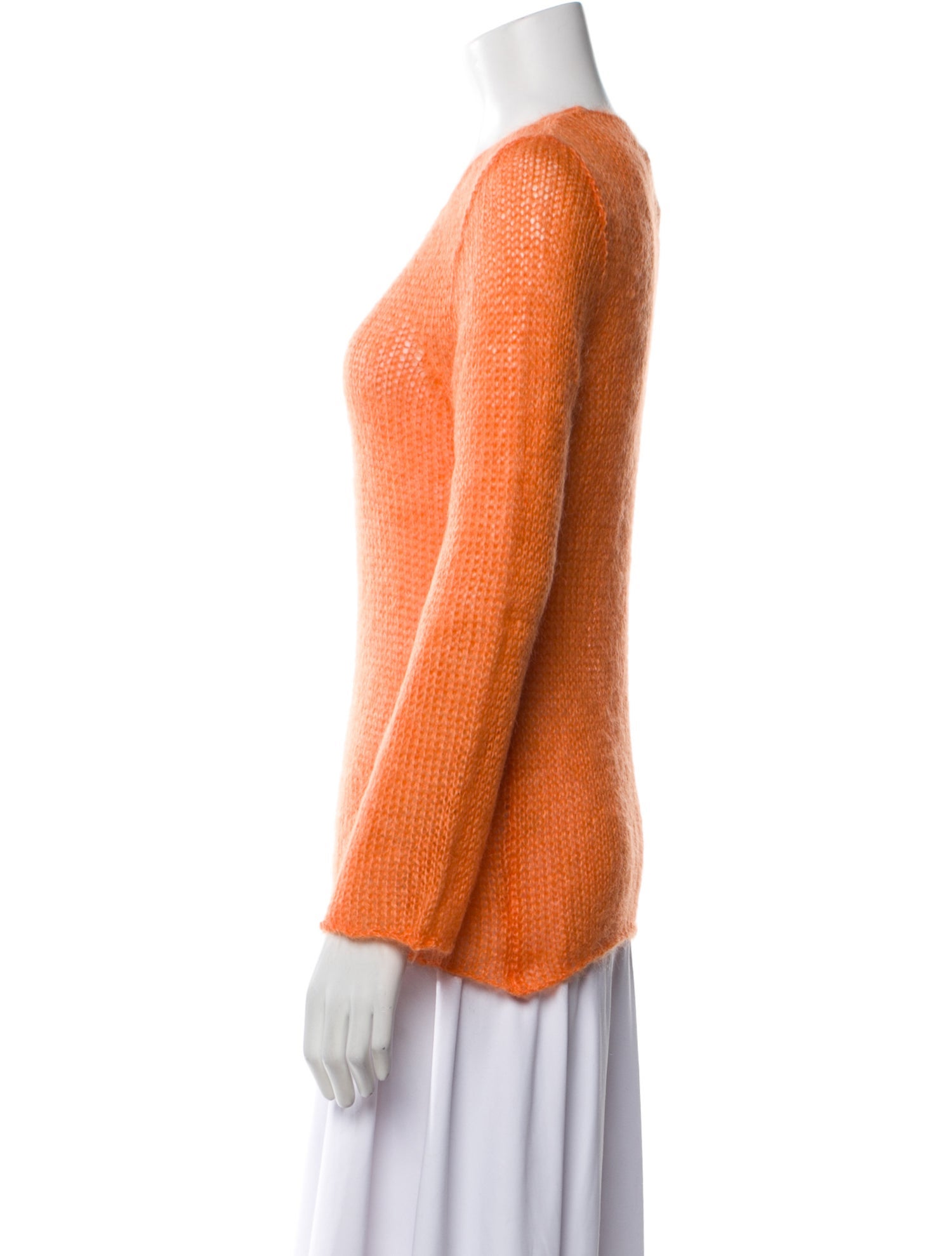 Ann Demeulemeester Wool Scoop Neck Sweater w/ Tags