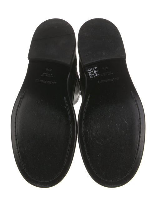 Ann Demeulemeester Leather Combat Boots