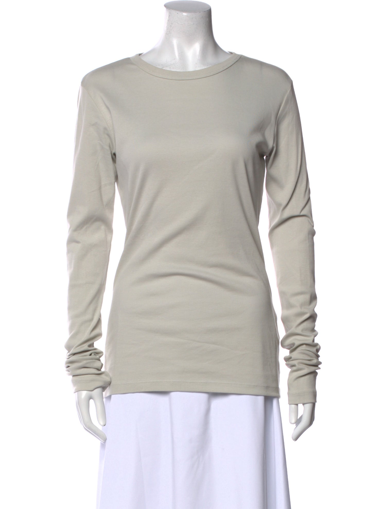 Ann Demeulemeester Bateau Neckline Long Sleeve Top