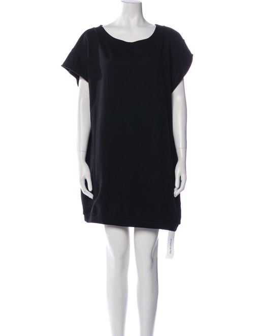 Ann Demeulemeester Bateau Neckline Mini Dress