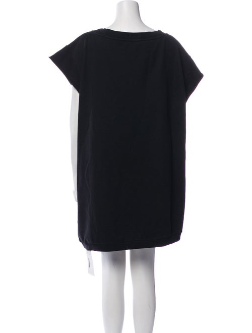 Ann Demeulemeester Bateau Neckline Mini Dress