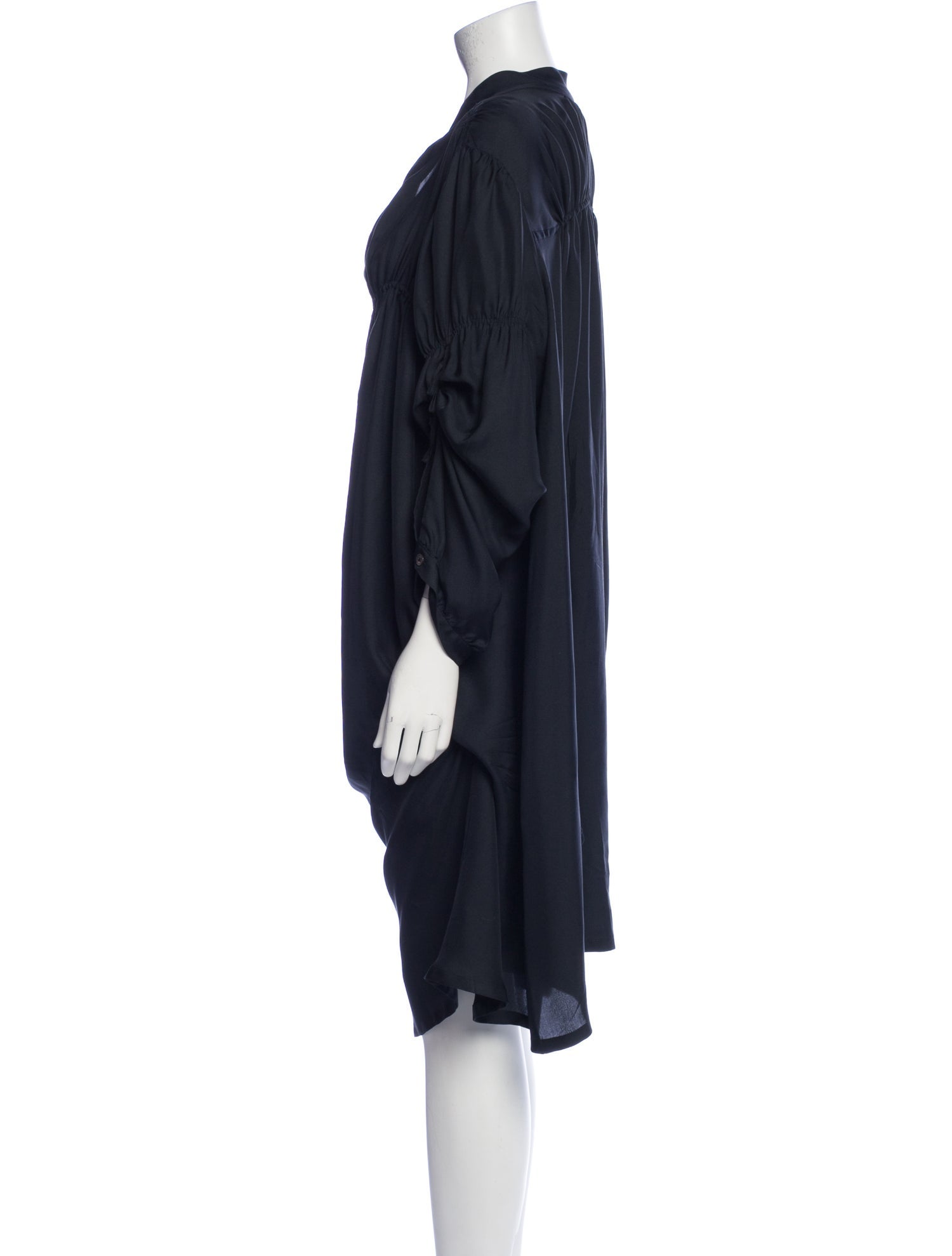 Ann Demeulemeester Silk Midi Length Dress