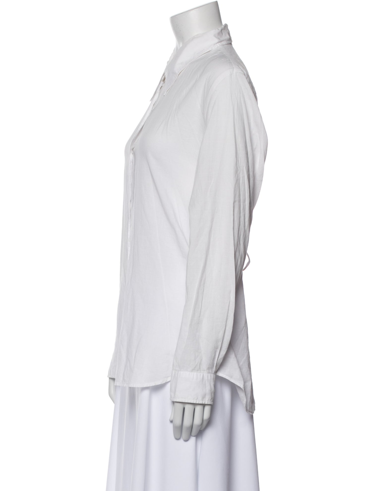 Ann Demeulemeester Long Sleeve Button-Up Top