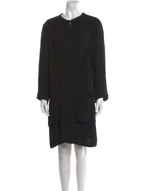 Ann Demeulemeester Crew Neck Mini Dress